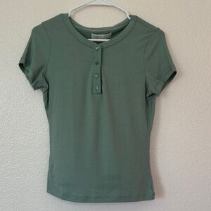 Abercrombie & Fitch Women’s Green Top